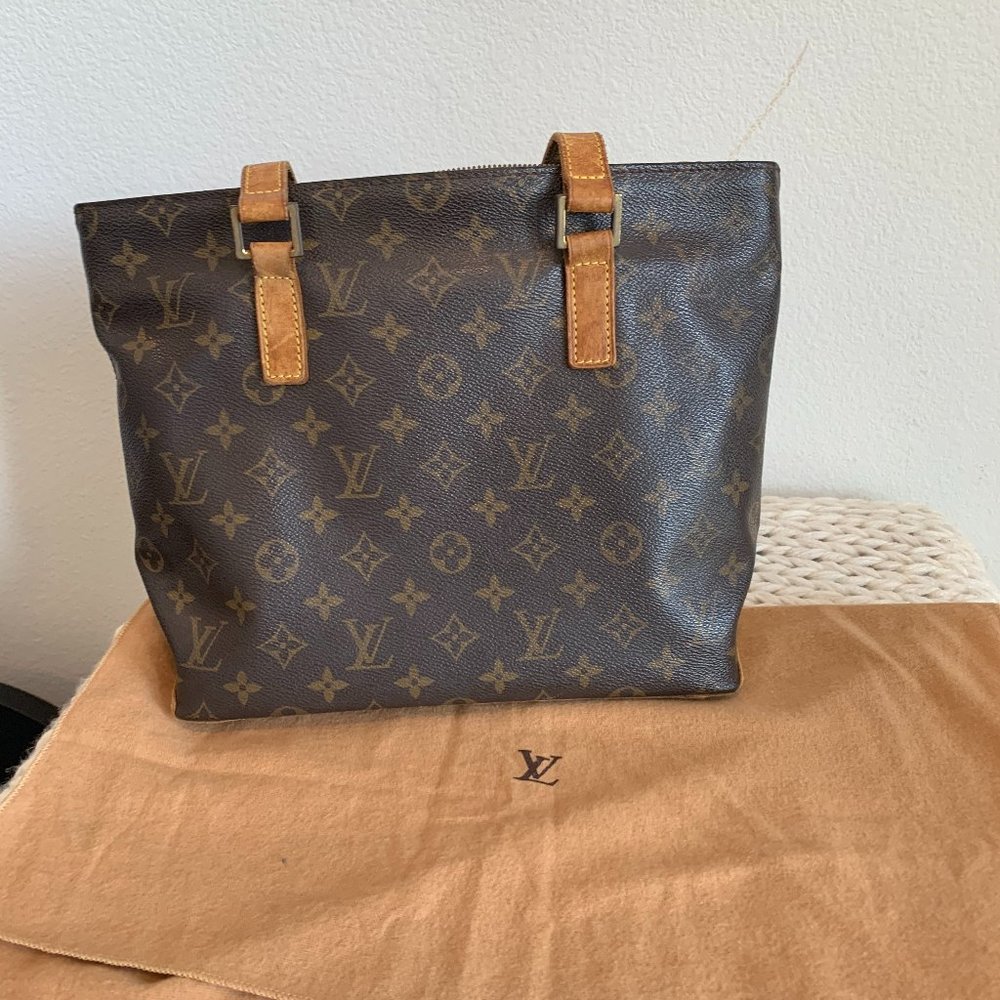 Louis Vuitton Cabas Piano Monogram Shoulder Bag